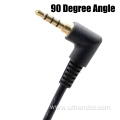 90Degree Right/Left Angled 3.5mm Audio Jack Stereo Cable